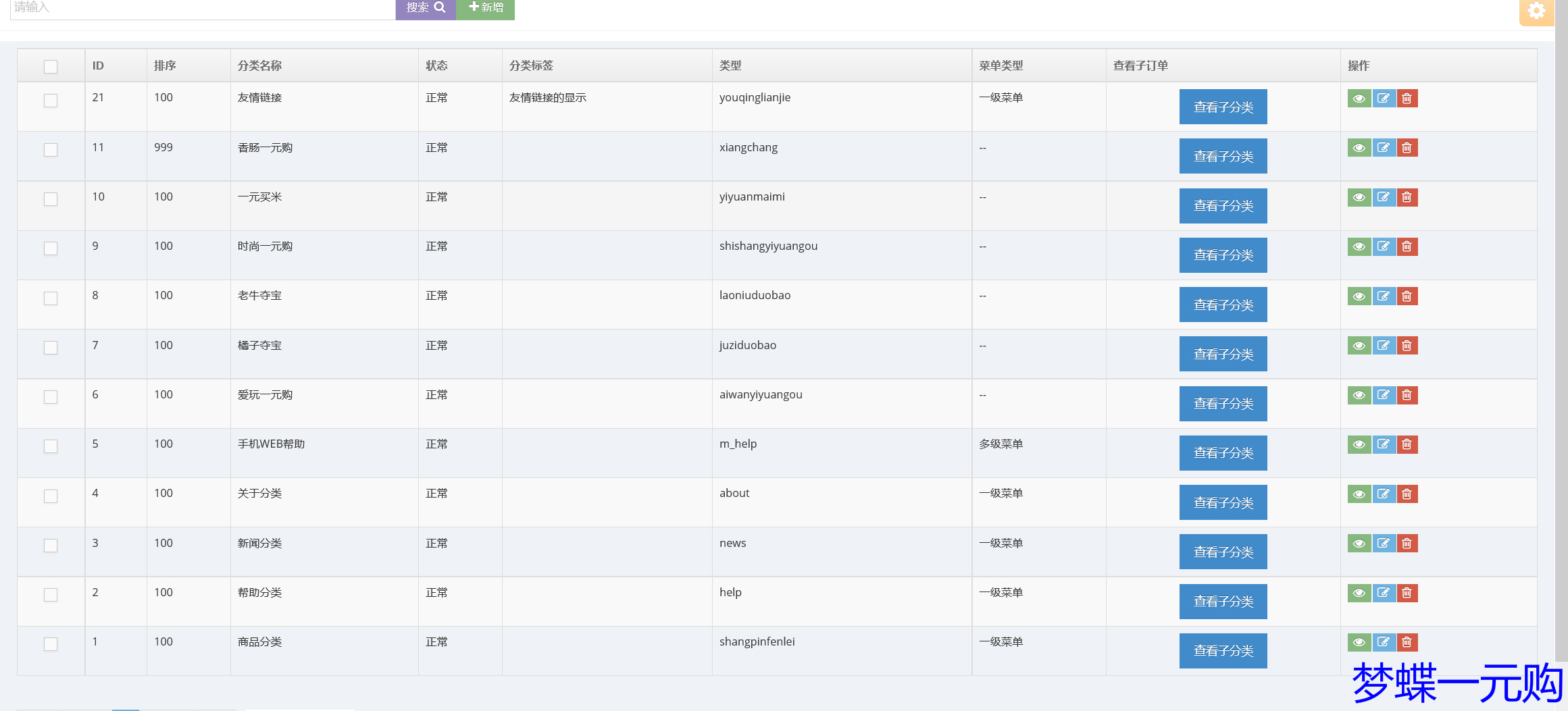 ThinkPHP内核开发的梦蝶一元云购CMS_一元夺宝源码_1元云购商城源码程序插图4