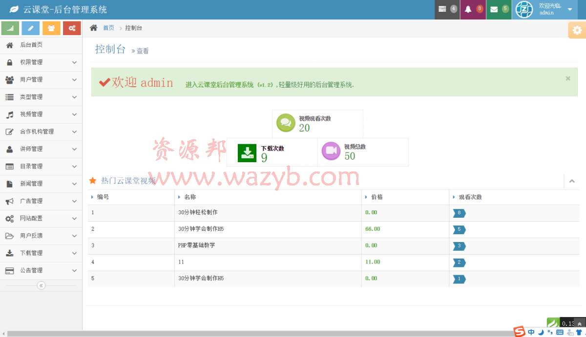 基于ThinkPHP二开高仿网易云课堂整站PHP源代码插图3