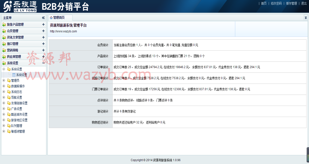 最新2016乐程旅游网源码方维内核二次开发版本+商家分销平台+支付宝插图4