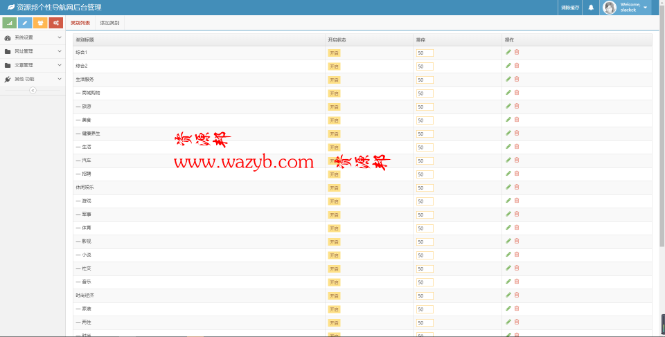 基于ThinkPHP框架开发的个性化网址导航网站源码_仿好123网址导航_QQ网址导航_360网址导航插图3