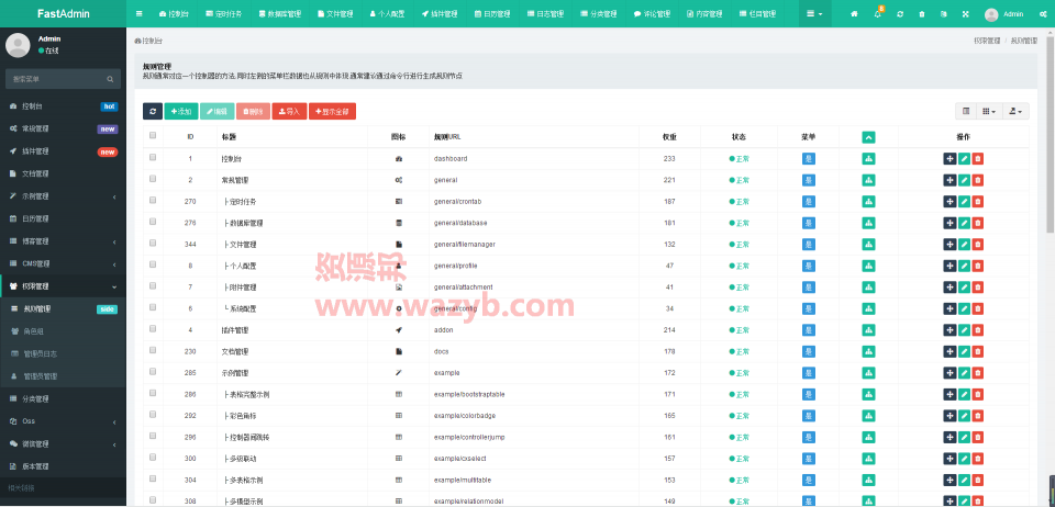 一款基于ThinkPHP5和Bootstrap框架的极速后台开发框架_一键生成控制器、模型、视图和JS文件插图5