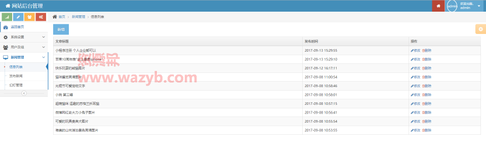 基于ThinkPHP开发后台的仿网易新闻资讯系统微信小程序源码插图5