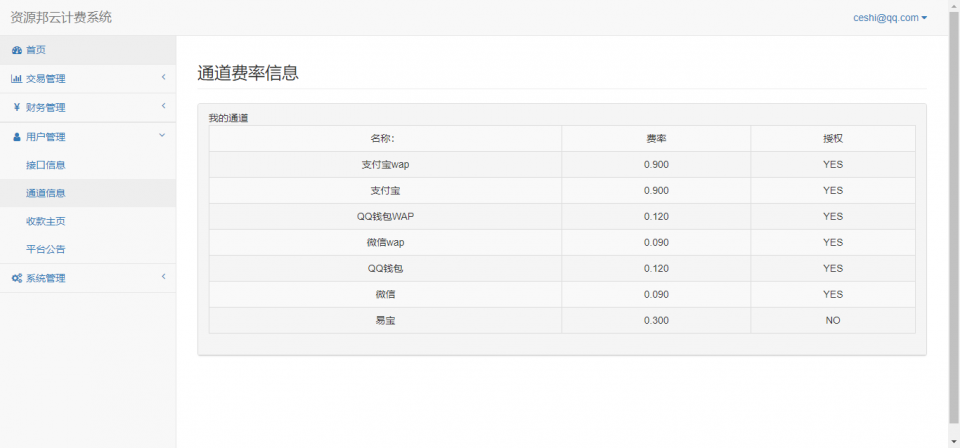 基于ThinkPHP框架开发的第三方云计费支付系统HTML5全屏源码插图10