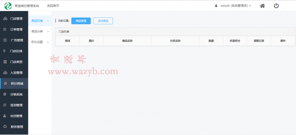 【微擎微赞模块】志汇-餐饮外卖小程序7.0开源版前端+后端—新增商家管理后端，支持多店单店，支持手段管理订单插图3