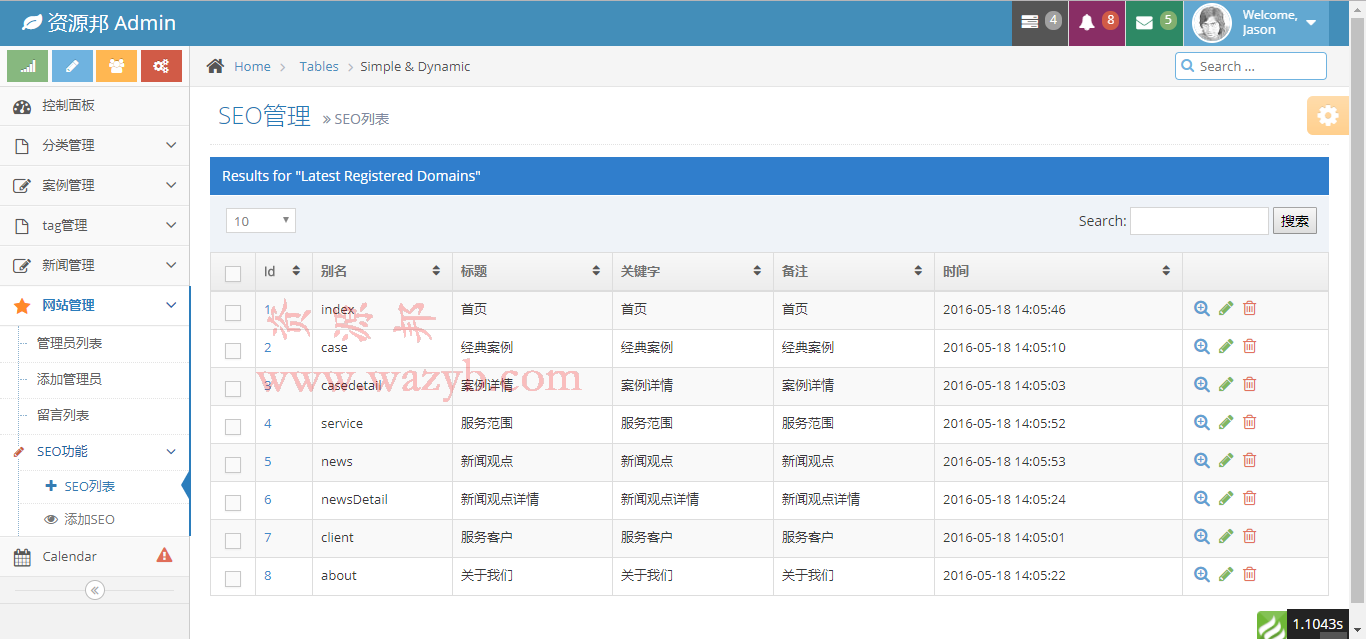 基于ThinkPHP框架开发的千助网响应式科技网络公司PHP源码|响应式WAP界面+ACE模板后台插图10