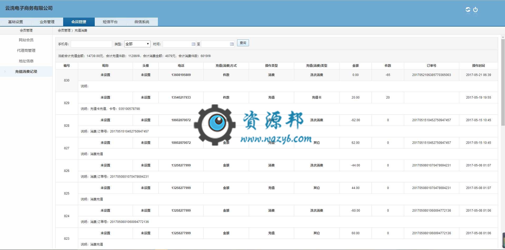 基于ThinkPHP框架开发的微信O2O全方位云洗衣公众号平台系统PHP源码插图10