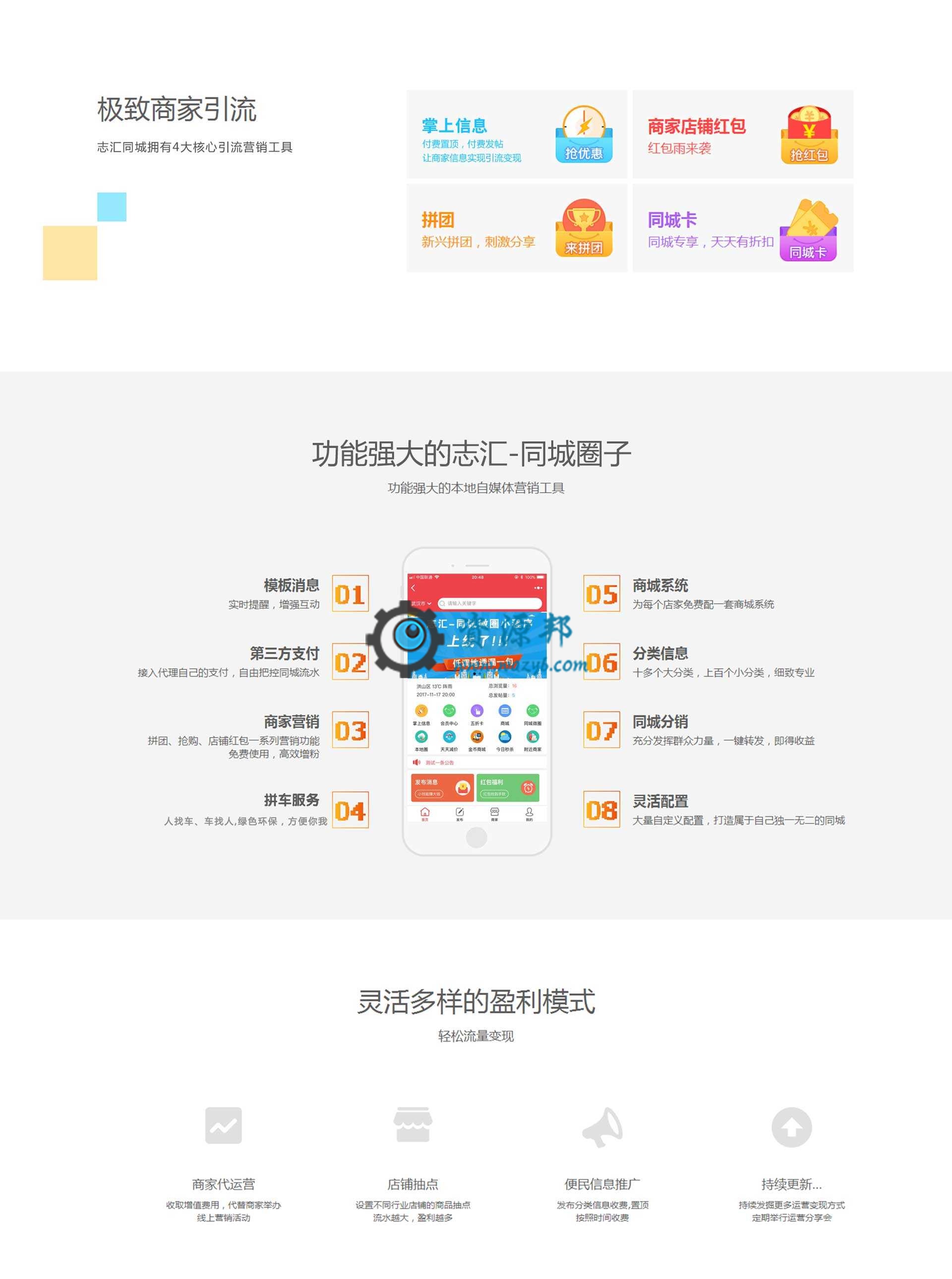 【微擎小程序】(志汇)叮咚同城微圈小程序V11.2.7全开源解密版，修复帖子浏览量过大时样式问题插图8