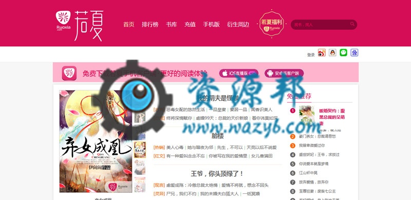 最新杰奇2.2原创小说网站PHP源码+WAP手机端+充值打赏+VIP原创+小说采集器-Ai搜码网
