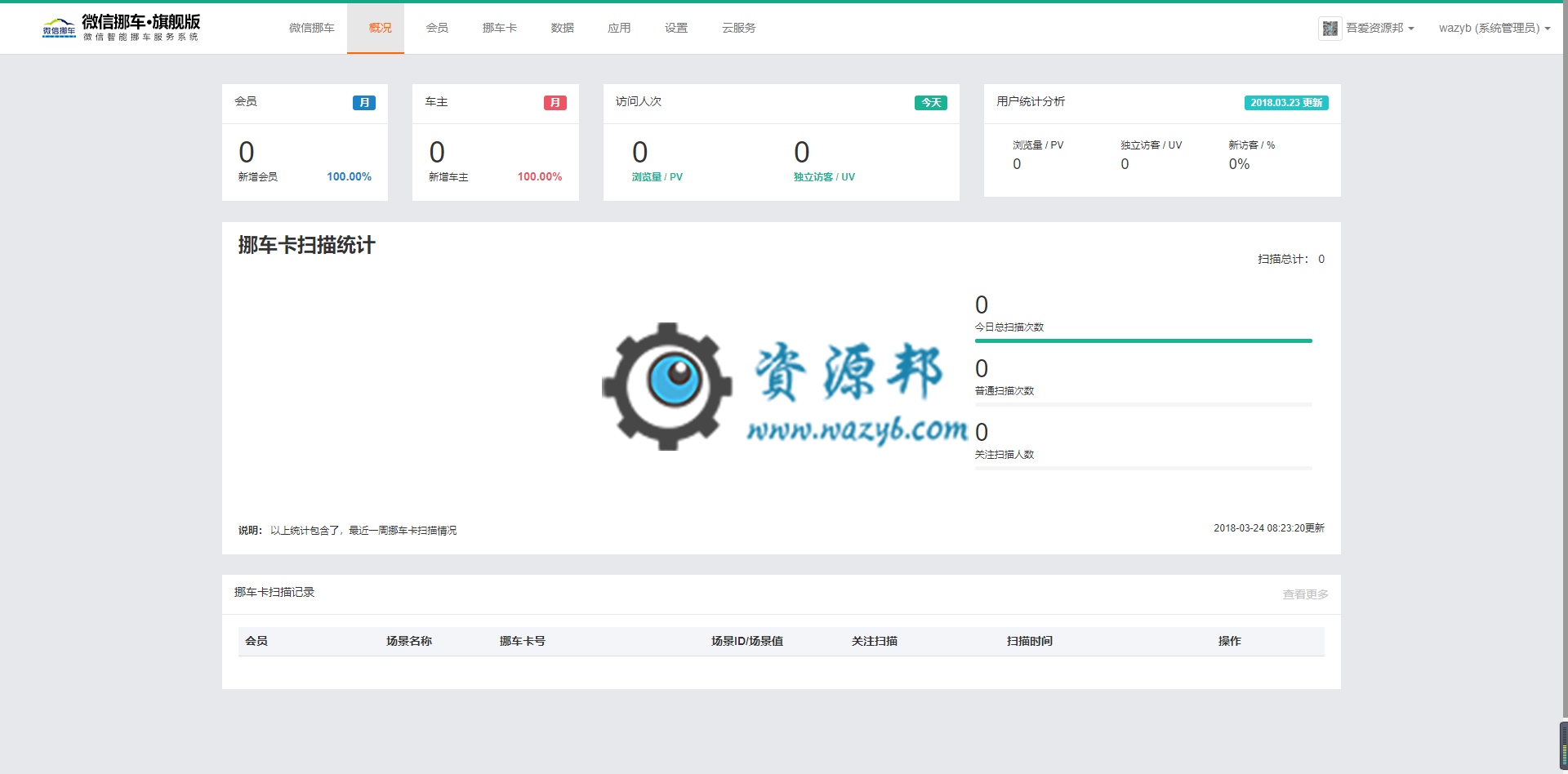 【微擎微赞模块】微信挪车V1.5.6全开源解密版，新增代理系统，支持代理管理自己的挪车卡，代理独立登录插图5