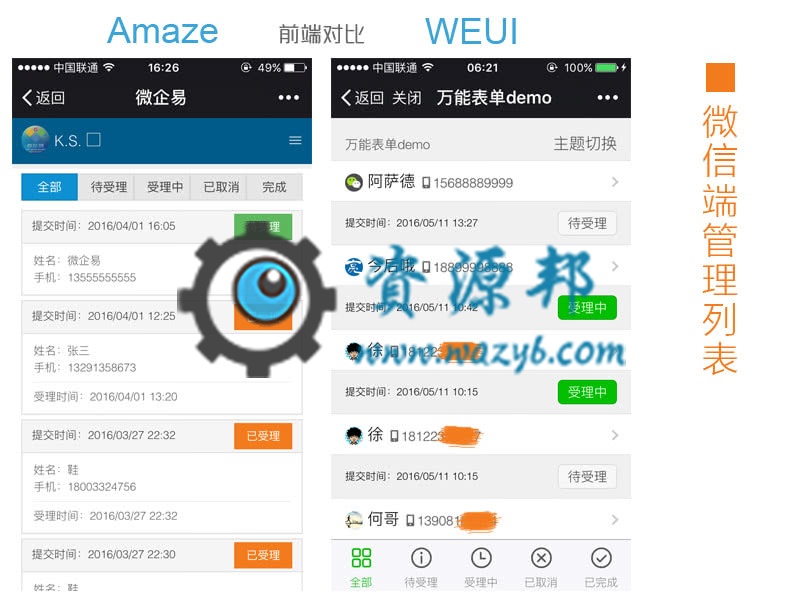 【微擎微赞模块】万能表单V6.7.4weui高级版—快速制作属于自己的表单应用插图3