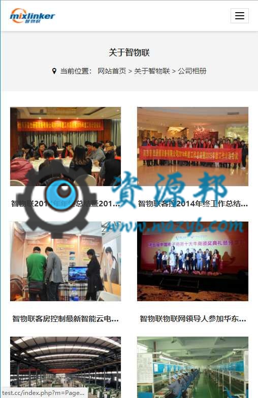 基于ThinkPHP框架开发的中英文HTML5响应式物联网科技企业网站PHP源码插图10