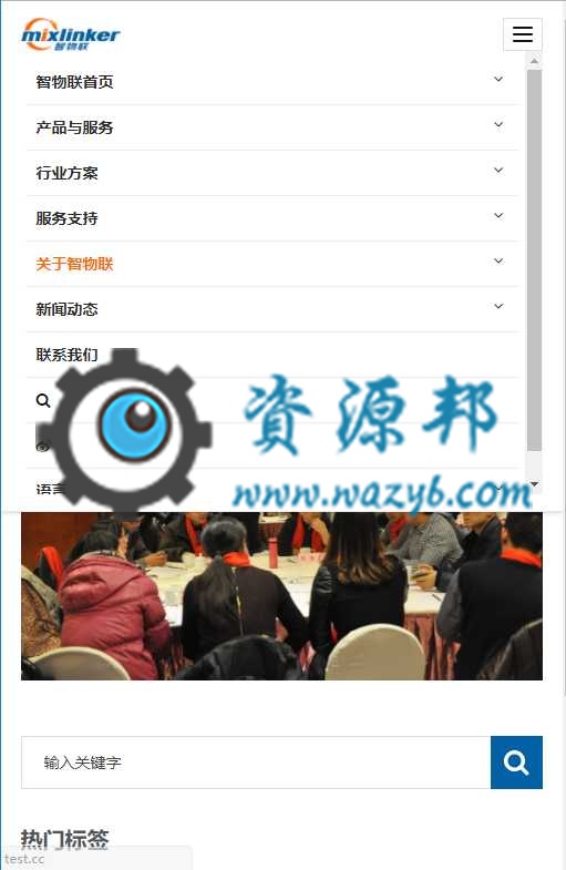 基于ThinkPHP框架开发的中英文HTML5响应式物联网科技企业网站PHP源码插图11