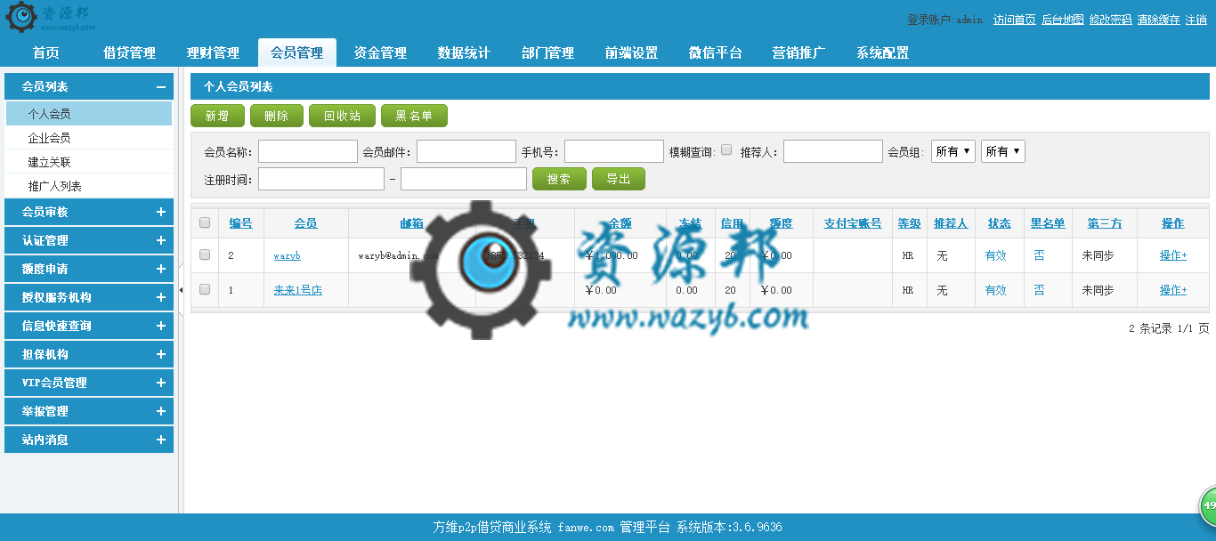 基于ThinkPHP框架开发的P2P借贷投资理财平台系统PHP源码+安卓苹果手机APP源码+详细开发文档插图10