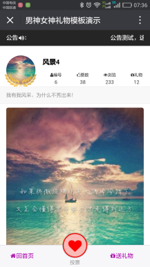 【公众号应用】男神女神投票V5.4.28公众号源码，修复部分bug插图4