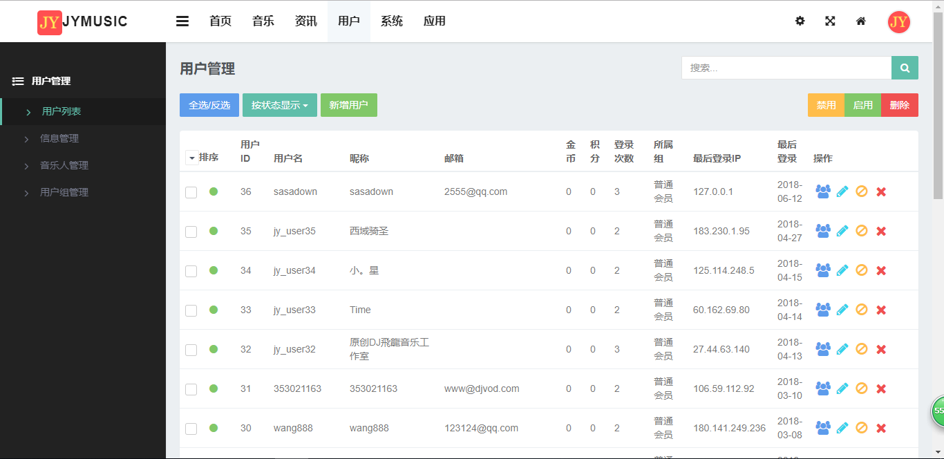 基于ThinkPHP5框架开发的响应式在线音乐播放网站PHP源码+WAP手机端|在线支付+会员购买+音乐上传插图12