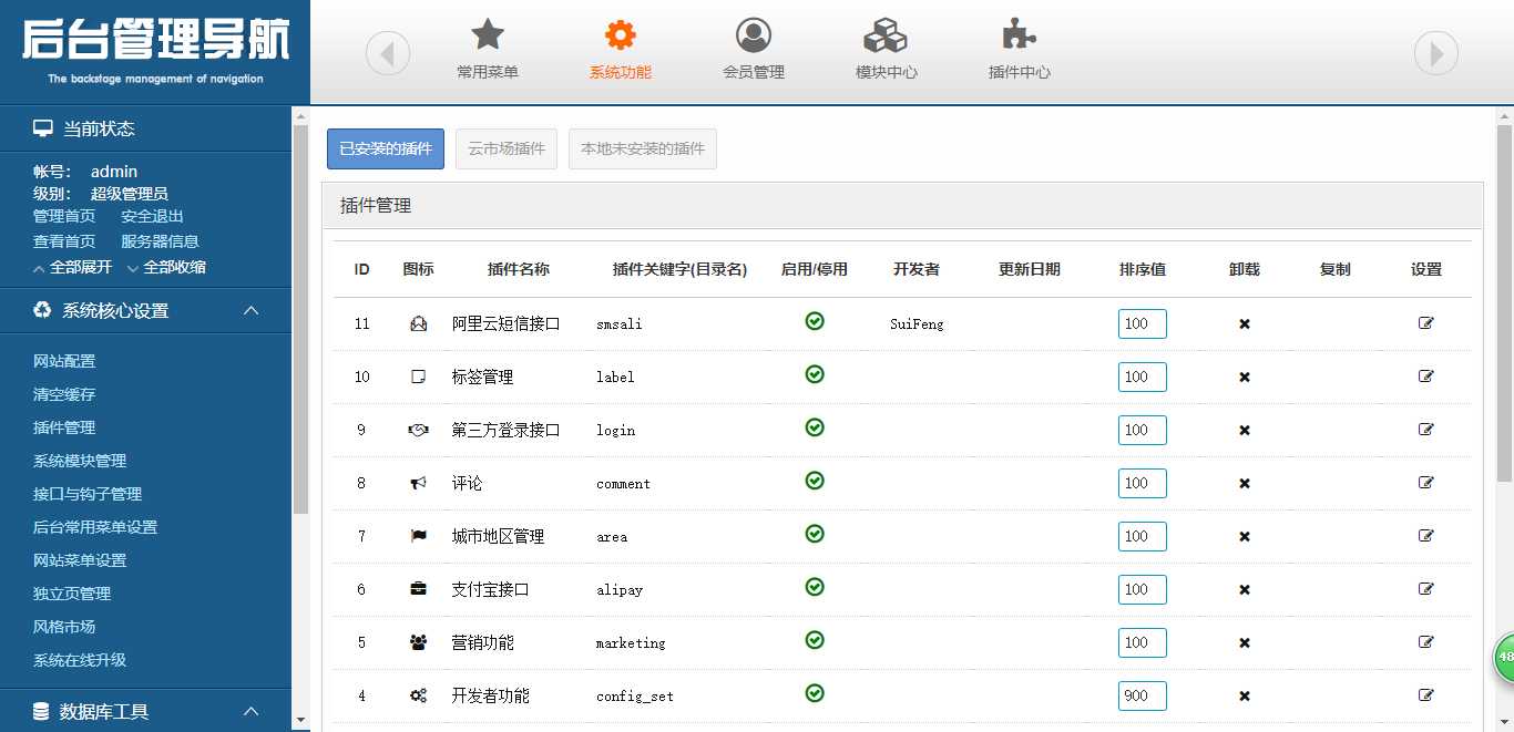 基于ThinkPHP5框架开发的多功能内容管理系统PHP源码插图9