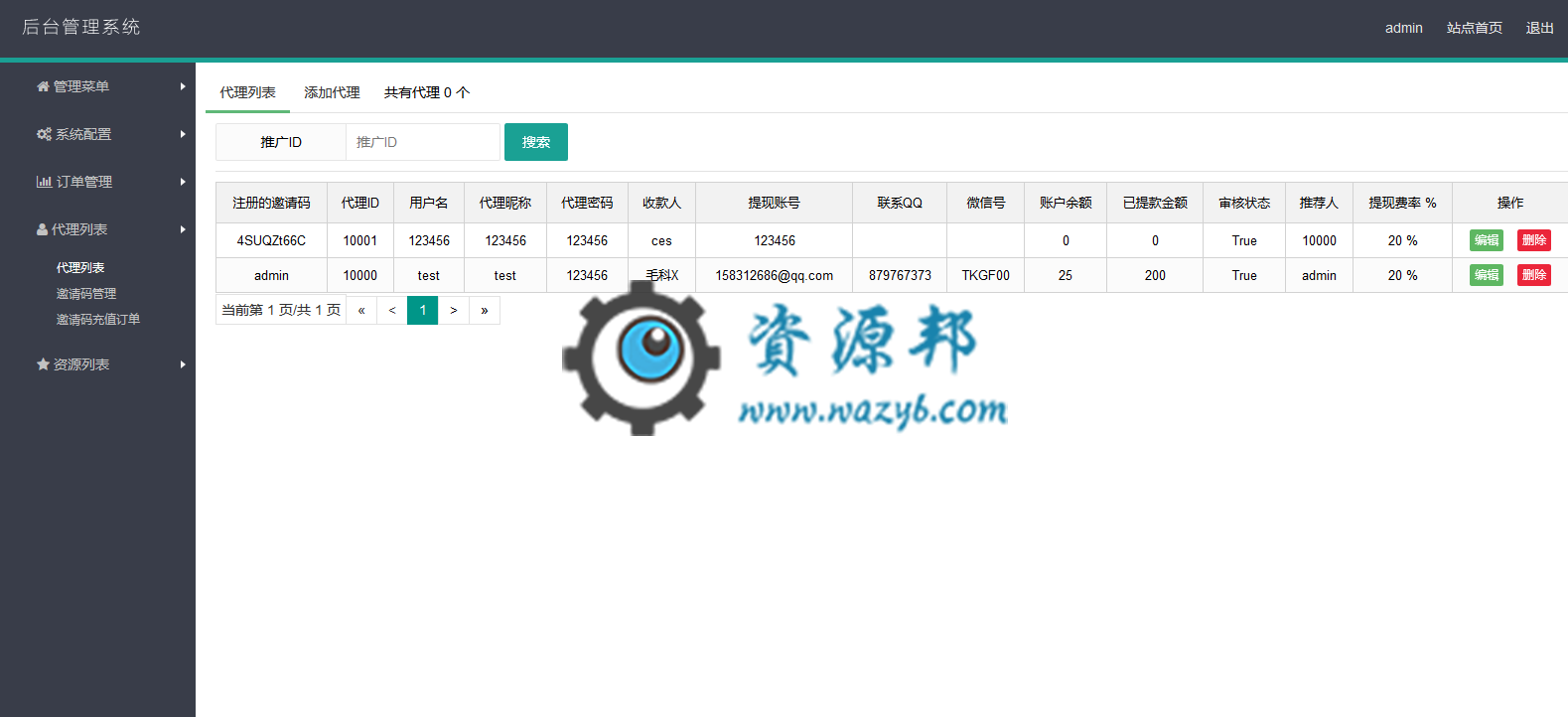 最新LayUI框架开发的响应式视频打赏平台系统PHP源码+代理分销功能+独立代理系统插图9