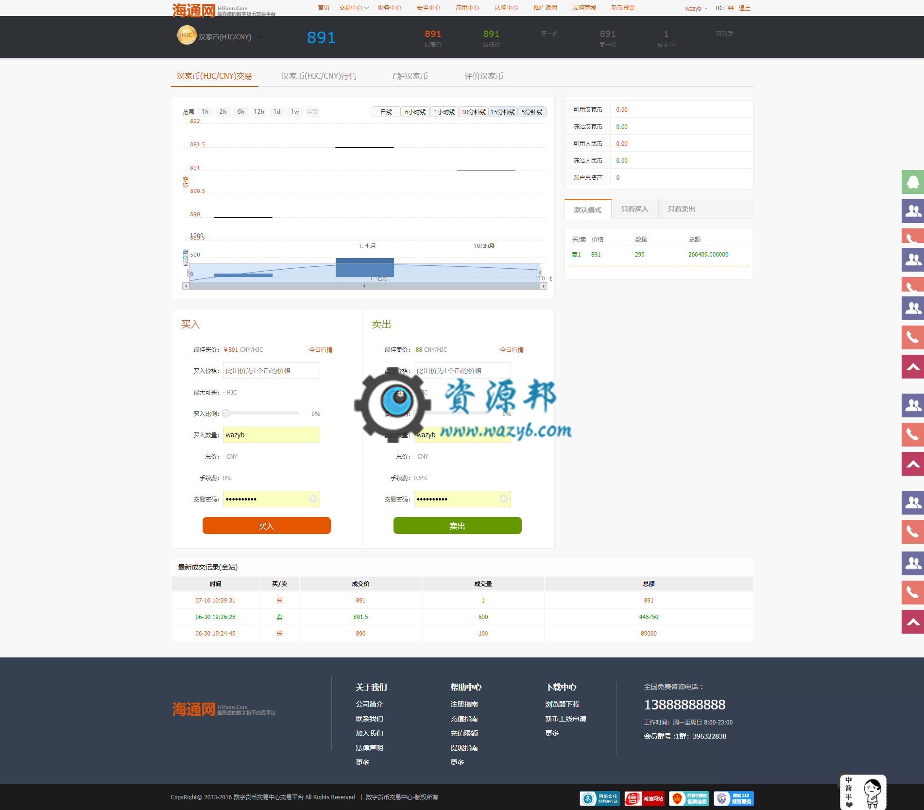 基于ThinkPHP框架开发的最新虚拟币交易系统PHP源码+商城+分红+钱包+专业K线+4套模板插图1