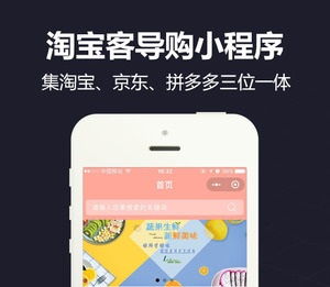 【微擎小程序】淘宝客导购小程序V2.0.3前后端完整源码，集淘宝、京东、拼多多三家优惠券与一体-Ai搜码网