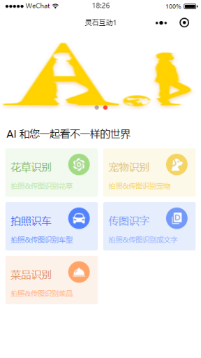 【微擎小程序】灵石AI识别大全小程序V3.0.0安装更新一体包+小程序前端，传图识字部分广告展示插图3