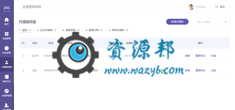 万能门店独立版小程序运营管理系统V2.4.2，最新基于ThinkPHP5框架开发的一键生成小程序运营管理平台PHP源码插图7