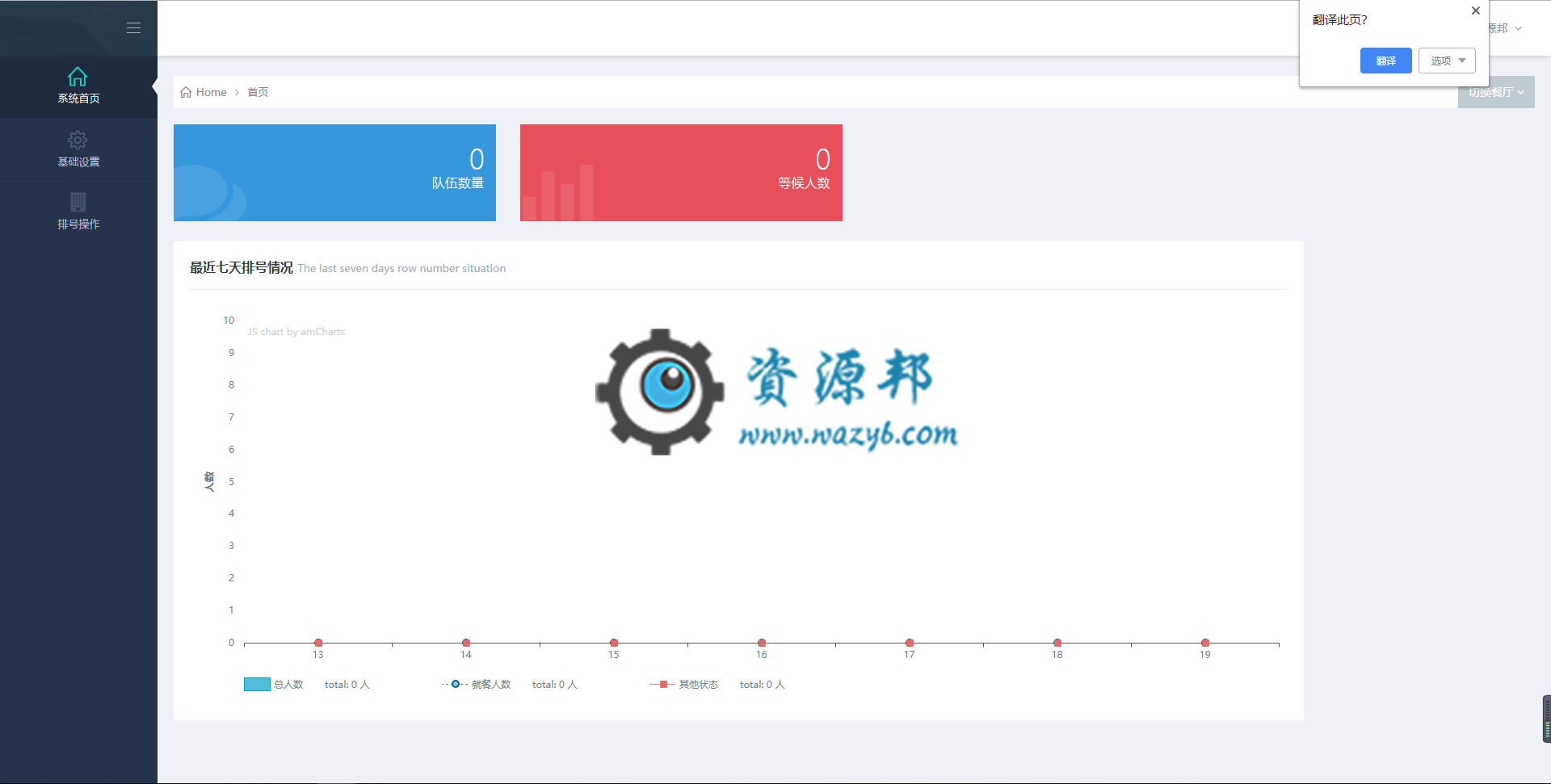 【微擎微赞模块】餐厅排号V1.1.8全开源解密版，优化微擎新版找不到字体样式文件导致无法显示字体图标的问题插图2