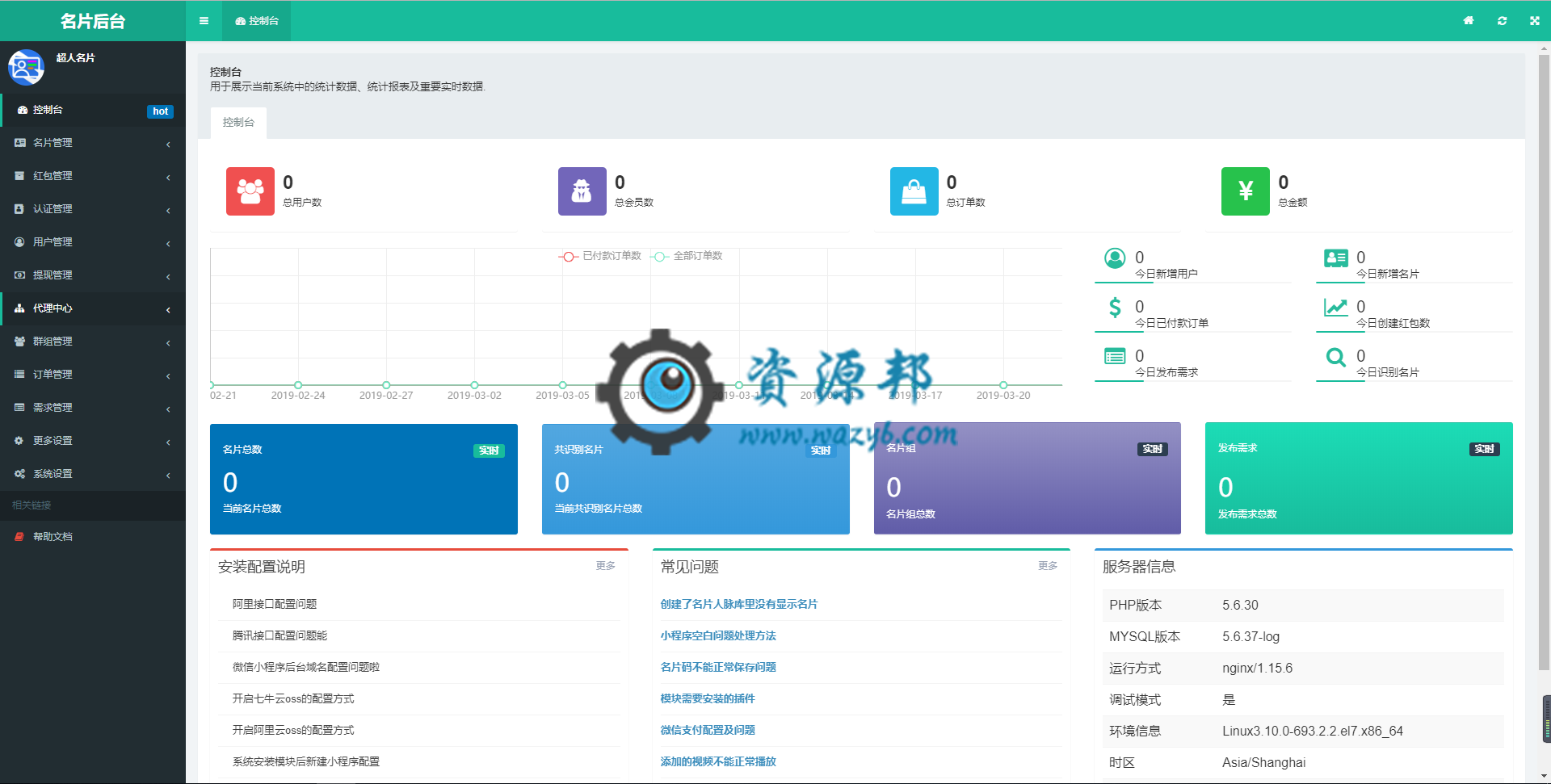 【微信小程序】超人名片无限版V2.9.39微信名片小程序，新增后台文字转语音接口相关设置插图1