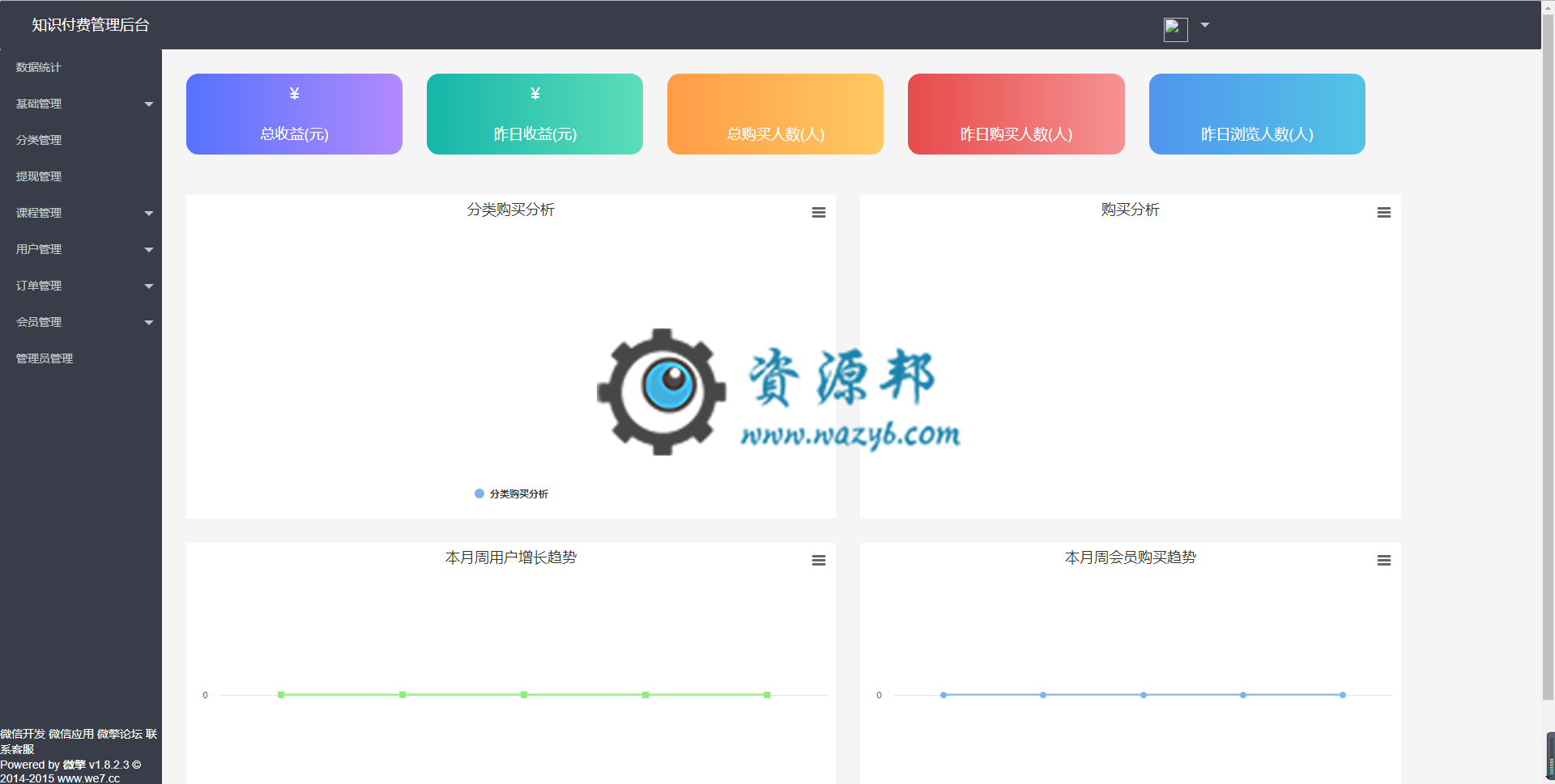 【微擎小程序】臻知知识付费小程序V1.0.8全开源解密版，修复会员中心的音频和视频中心插图2