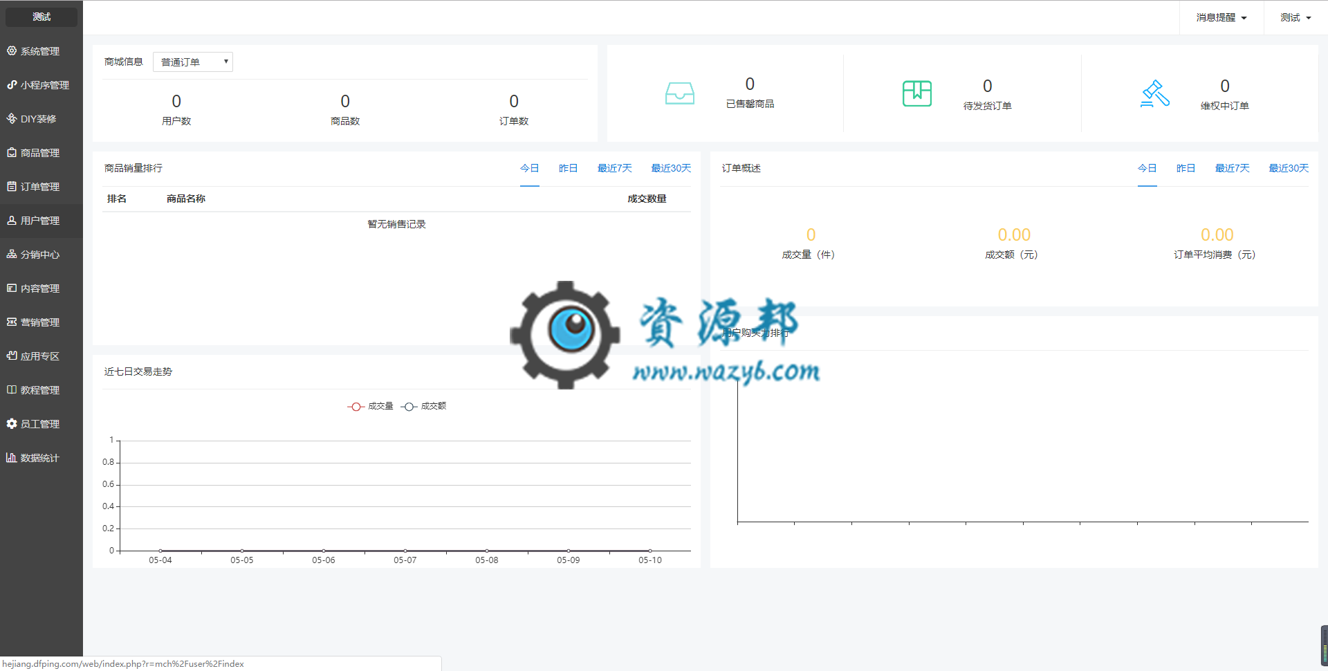 禾匠榜店商城小程序【独立版】V3.1.47全解密小程序前后端，优化独立版管理员登录验证码插图2