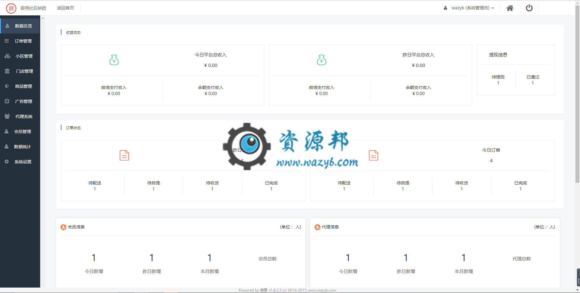 【微擎小程序】即用社区商家帮小程序V2.0.5前端+后端，一款突破传统社区拼团模式的小程序平台插图2