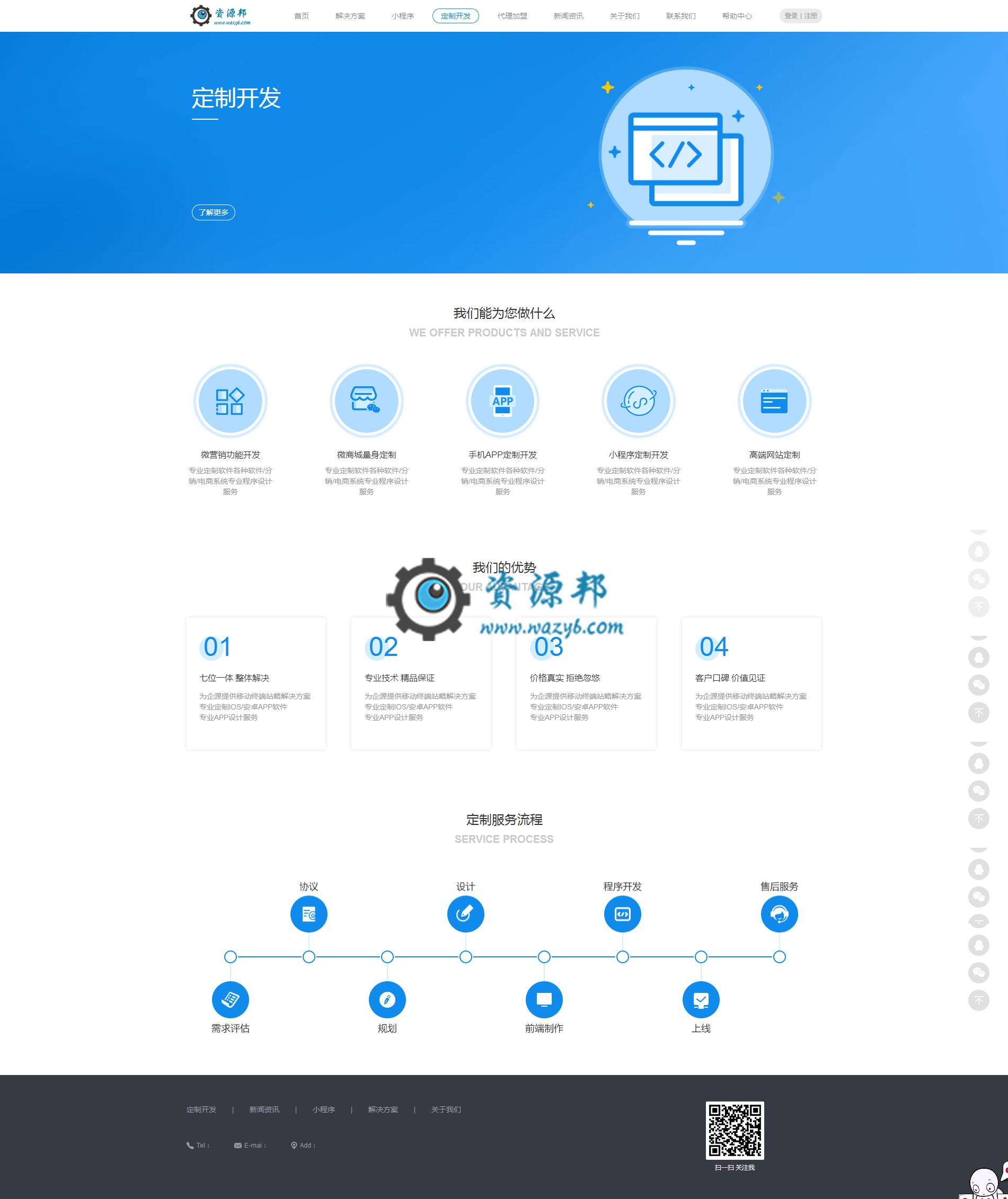【微擎首页模块】永和首页PC官网代理V5.9.4安装更新一体包，pc端banner增加到5个插图3