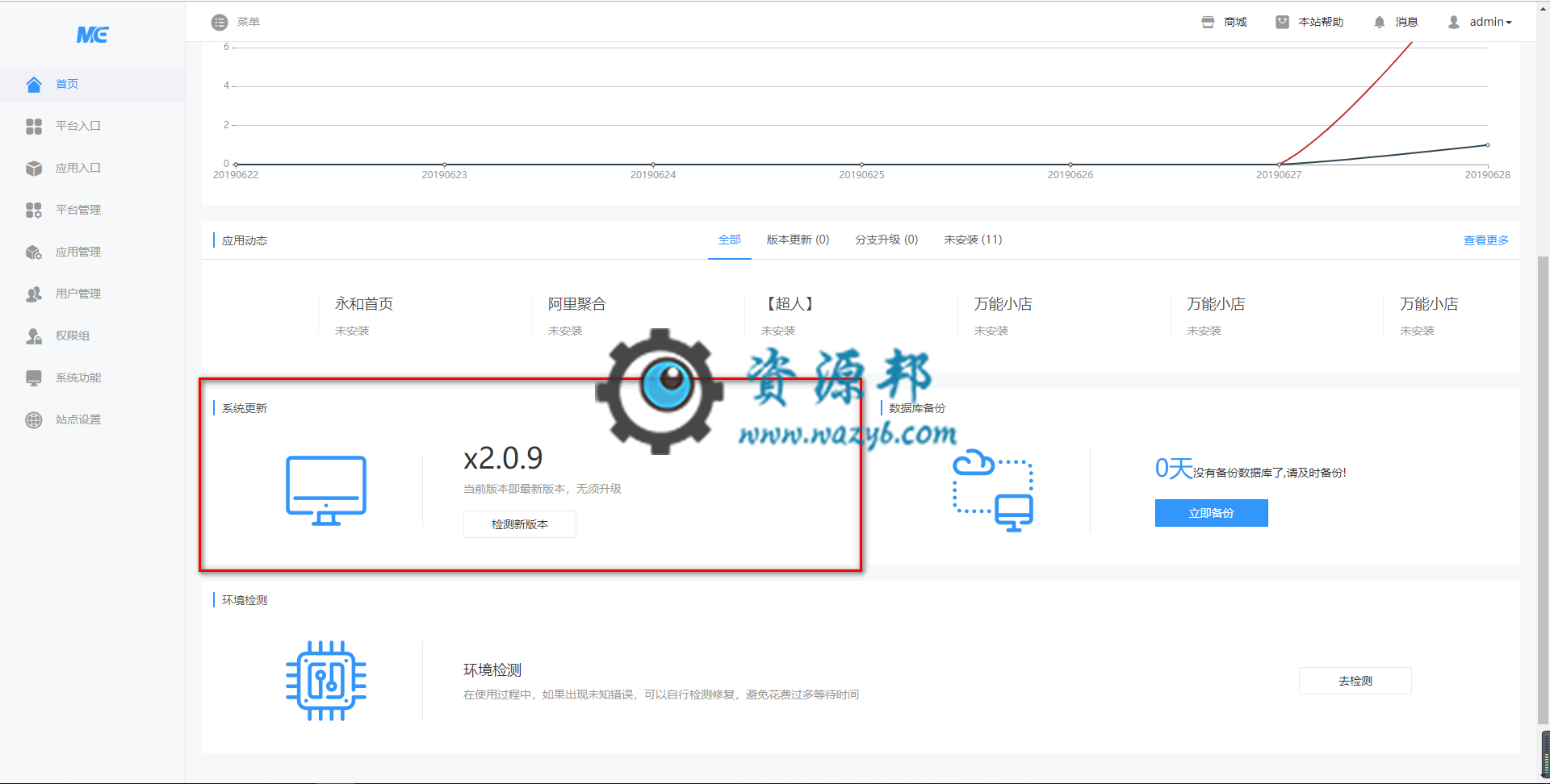 最新微擎WeEngineV2.0.9商业破解版一键完整纯净版安装包插图2