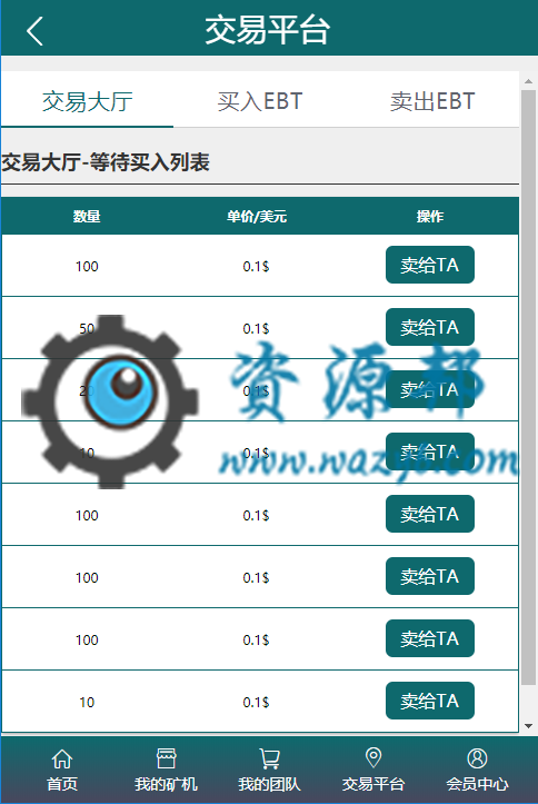 基于ThinkPHP框架开发的BTB矿池区块链挖矿云矿机平台PHP源码插图3