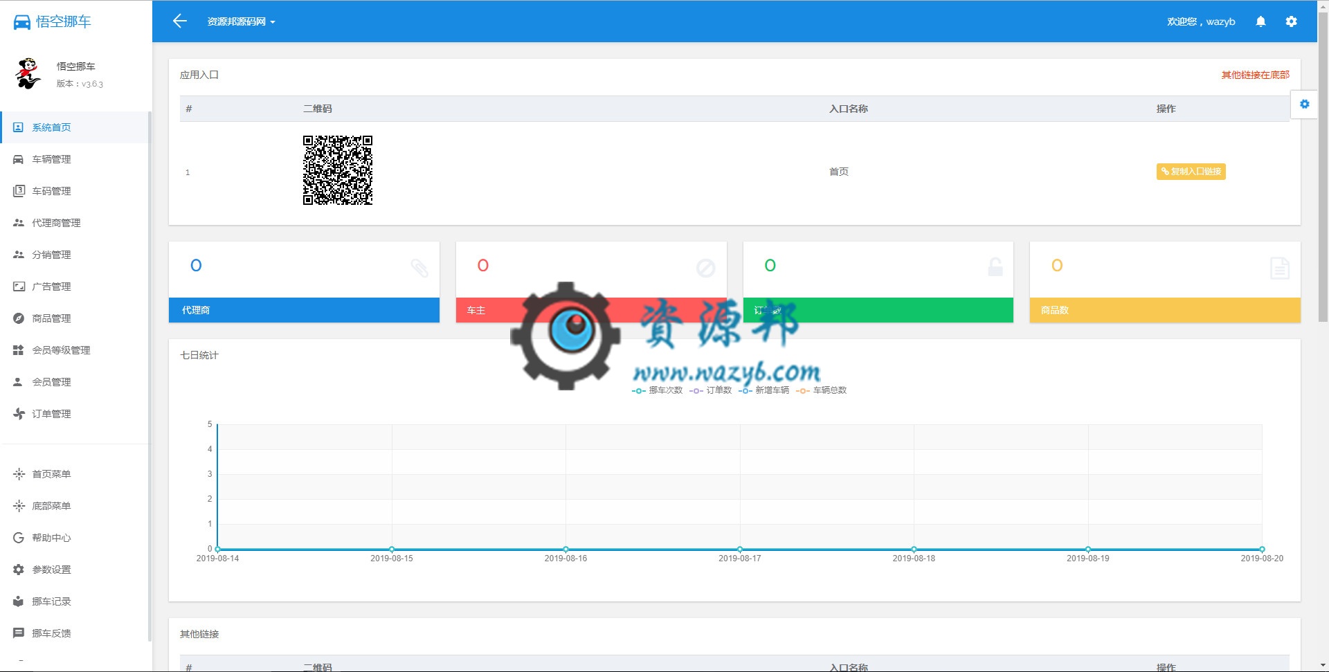 【微擎模块】悟空挪车V3.6.3原版模块打包，商品列表页面重构，美化样式插图1