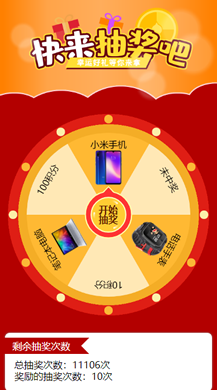 【微擎模块】中国派转盘抽奖V1.0.0原版模块打包，支持多种转盘抽奖模块插图1