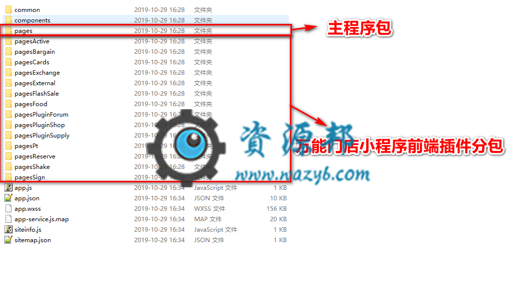 微信小程序反编译获取前端代码插图4
