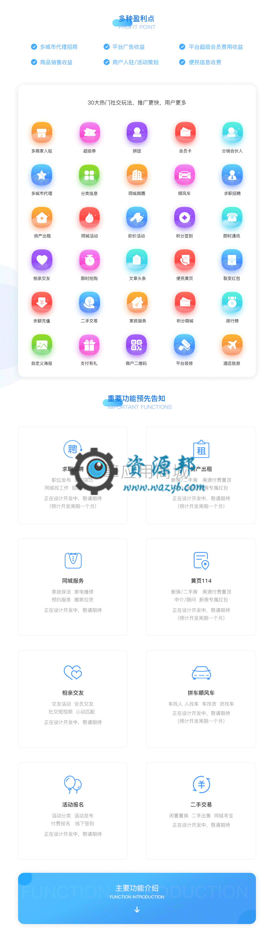 【微信小程序】智慧城市同城V4_1.0.40完整安装升级一体包+小程序前端，修复小程序发送社群信息不回复二维码的问题插图17