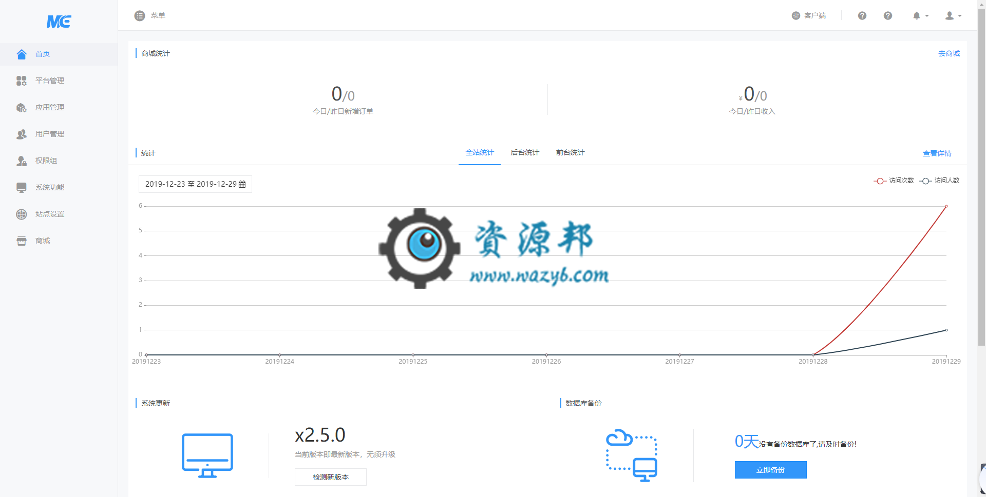微擎商业版V2.5.0纯净破解版一键安装包插图3