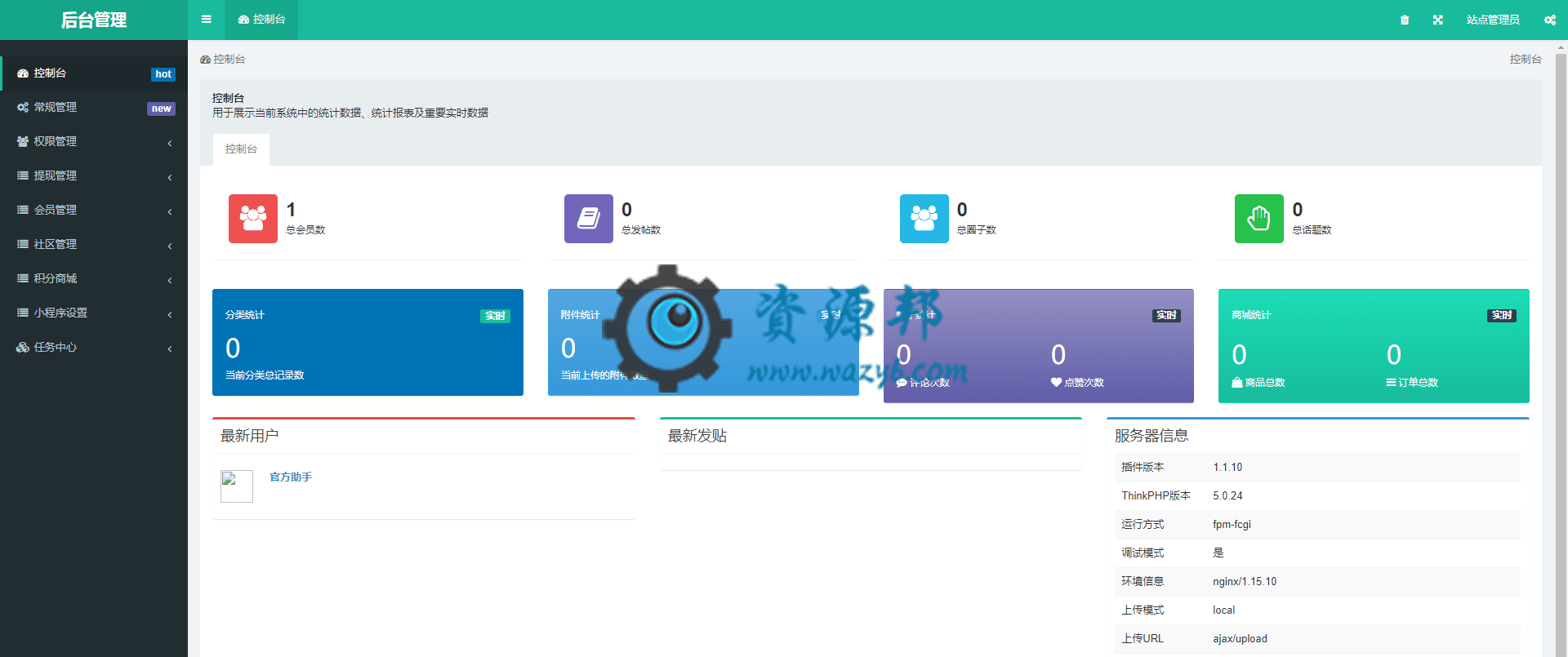【微信小程序】嘿哟论坛社区小程序V1.1.3全开源解密版+小程序前端，新增内容、图片等合法性检测，前端用户的所有内容提交都将强制进行检测插图1