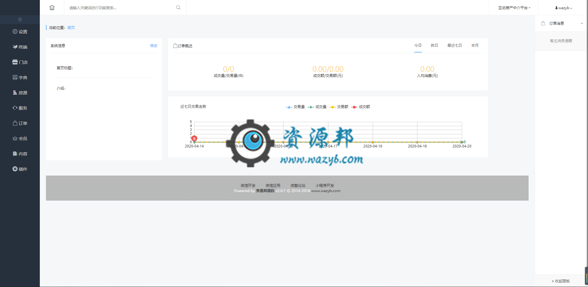 【微信小程序】互动房产中介平台V5.3.7小程序源码包+小程序前端，修改房屋详情关联附近房源插图1