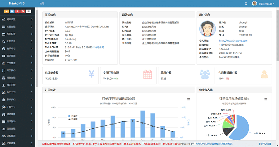 基于ThinkPHP5.0框架开发的一套企业信息模块化多语言内容管理系统PHP源码插图19
