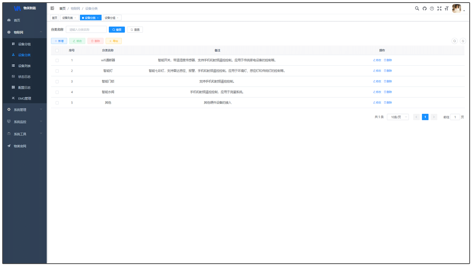 基于Java+springboot+vue+mqtt协议开发的智能家居系统插图4