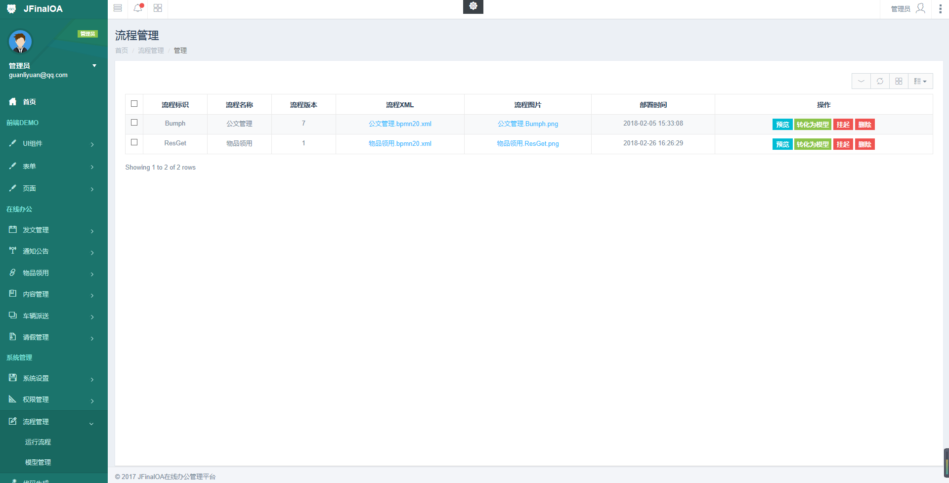 基于SpringBoot框架开发的办公系统Java源码插图4