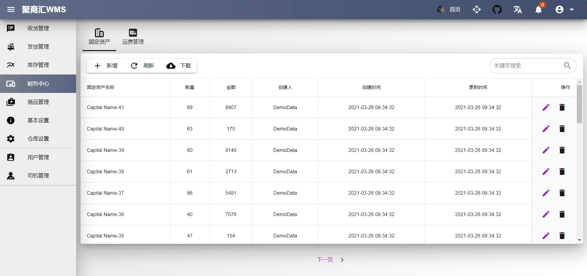 基于Python+Django+VUE开发的WMS仓库管理系统插图5