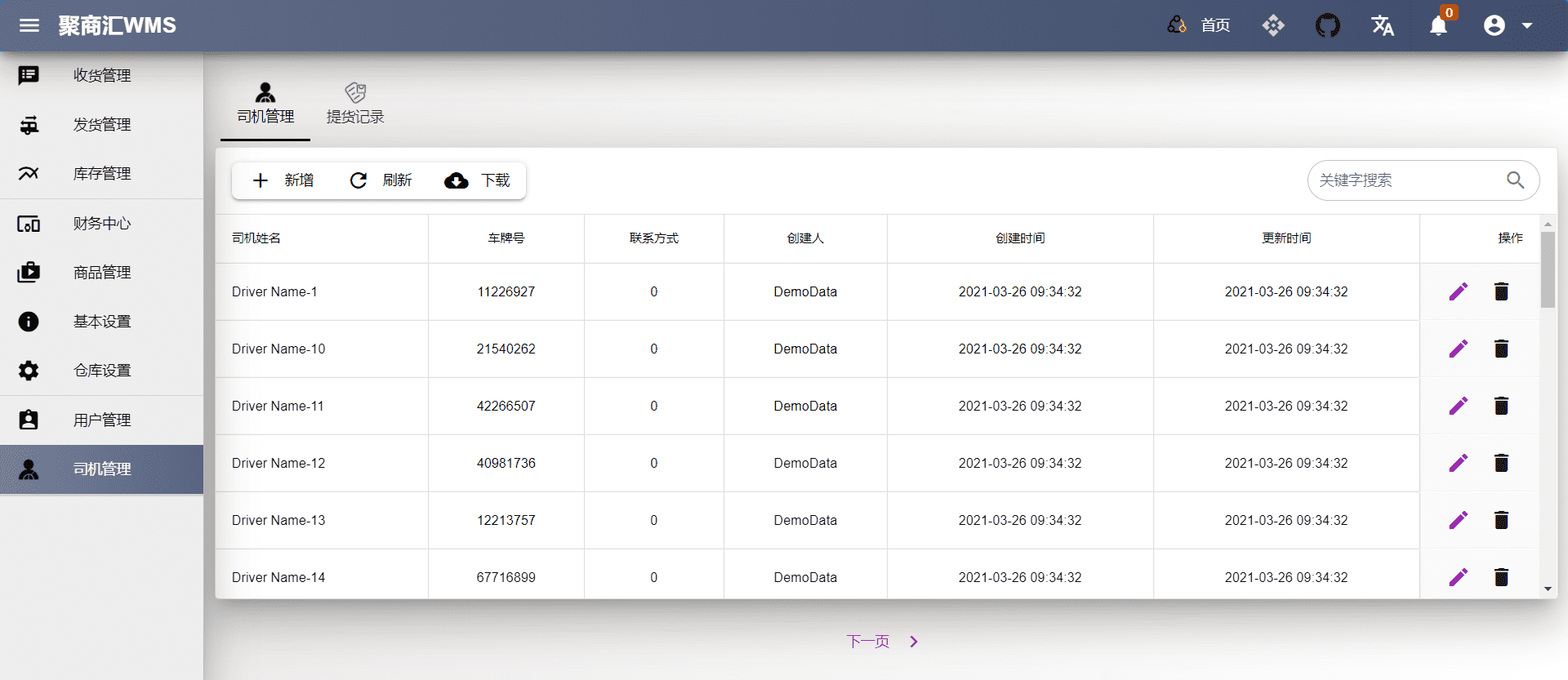 基于Python+Django+VUE开发的WMS仓库管理系统插图8