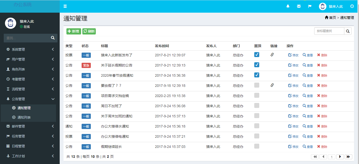 基于SpringBoot+Mybaits框架开发的OA自动化办公系统Java源码插图8