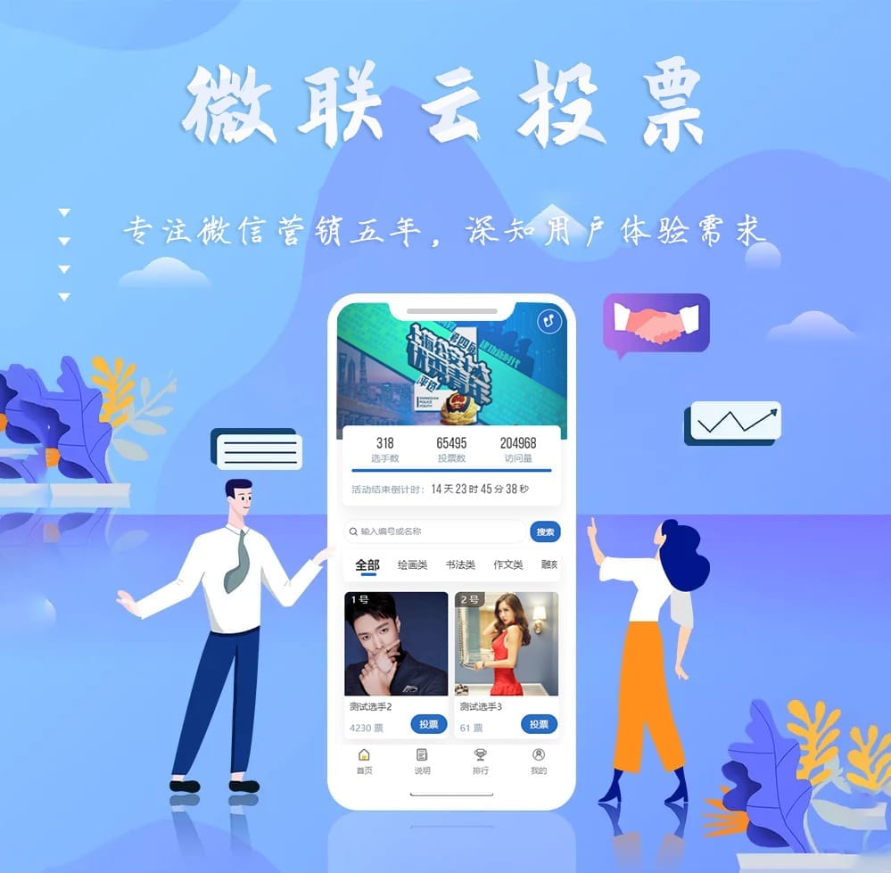 【独立版】微联云微信投票系统独立版插图3
