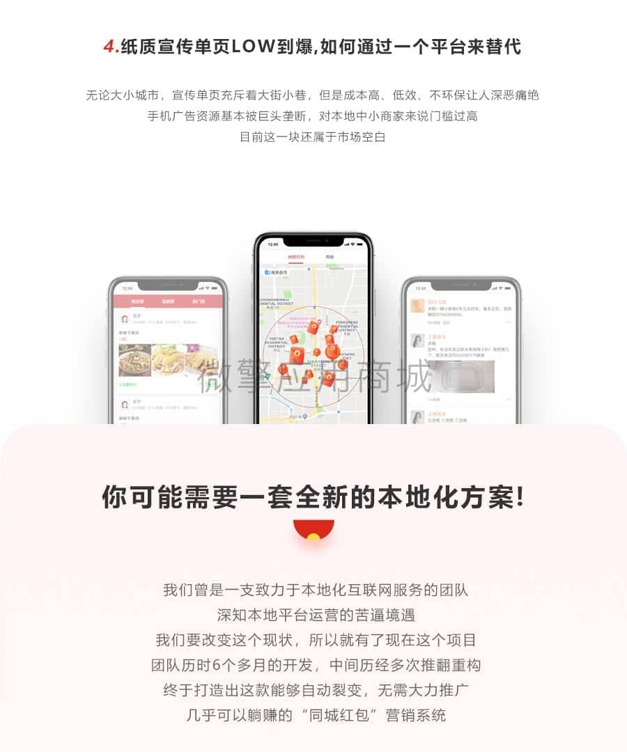 【公众号应用】同城红包拼团版V1.2.33，修复发布关注红包，选择拼团页面，显示不清晰的问题插图3