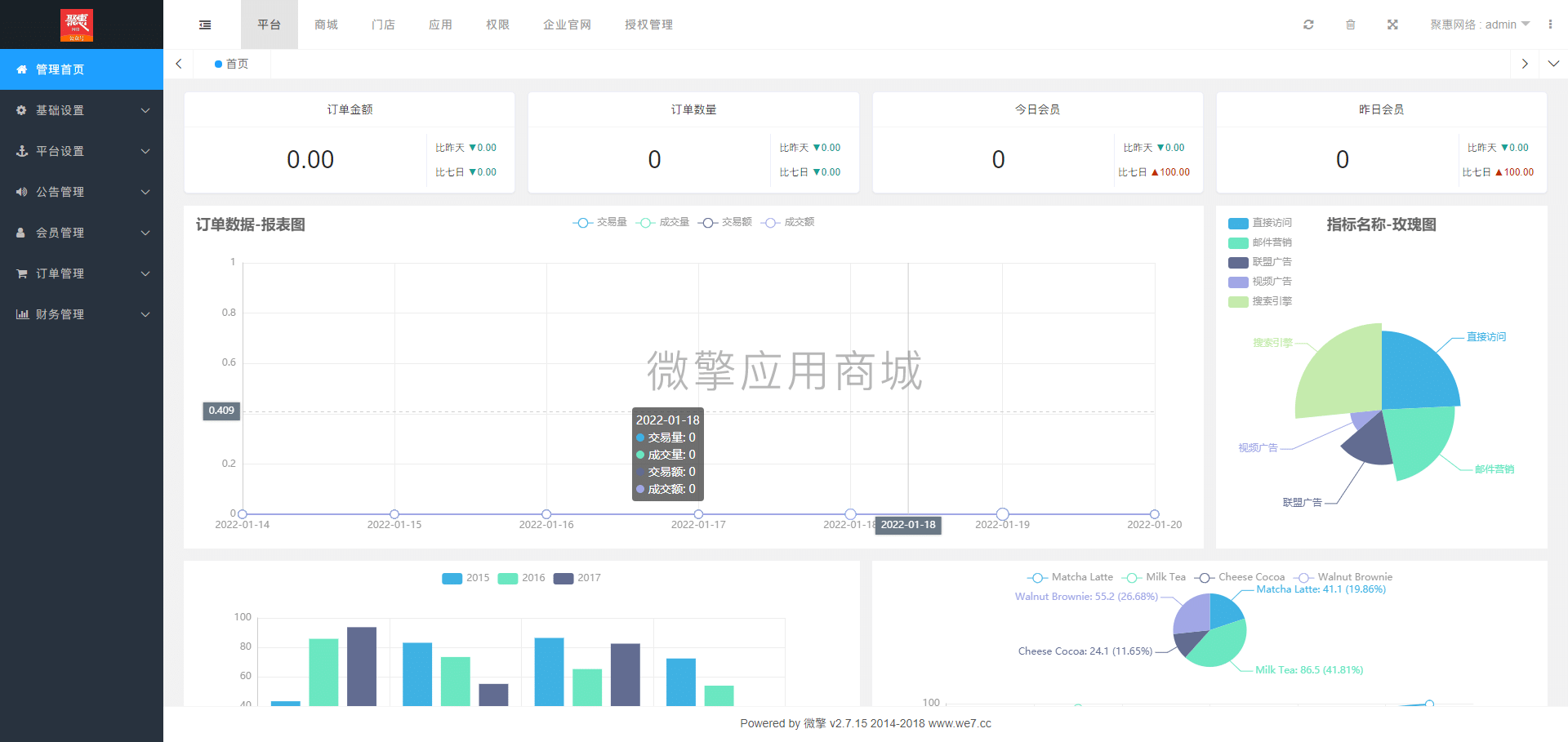【公众号+小程序】聚惠互联网加主程序V1.0.32含3个插件，升级增加智慧奶站插图2