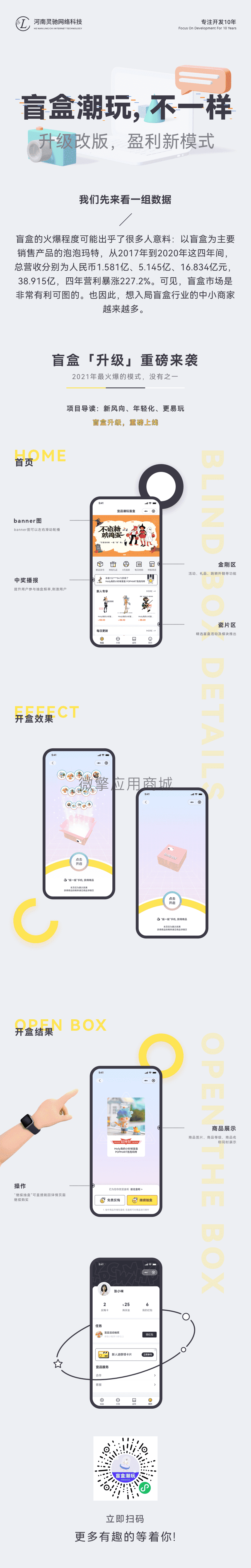 【微信小程序】宜品一番赏盲盒抽奖V1.1.11抽奖小程序，盲盒标签后台自定义名称，前端实现同步显示插图1